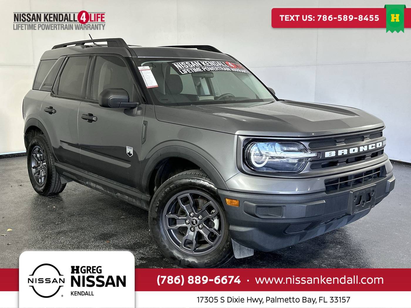 2022 Ford Bronco Sport Big Bend — SUV — 53,203 mi — Palmetto Bay, FL