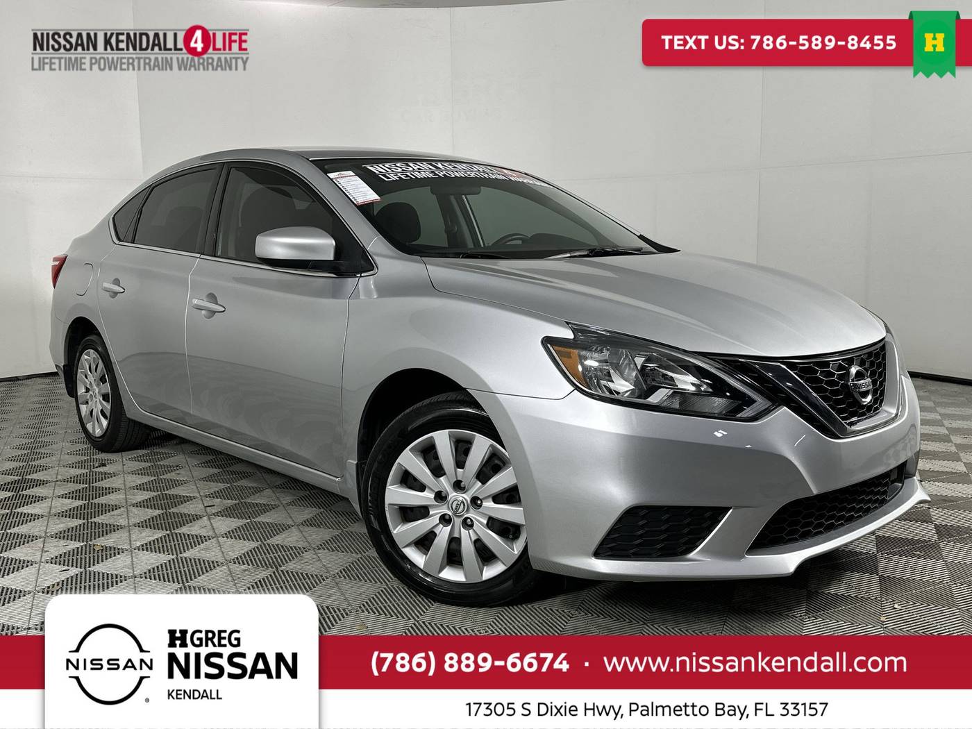2018 Nissan Sentra S — Sedan — 77,310 mi — Palmetto Bay, FL