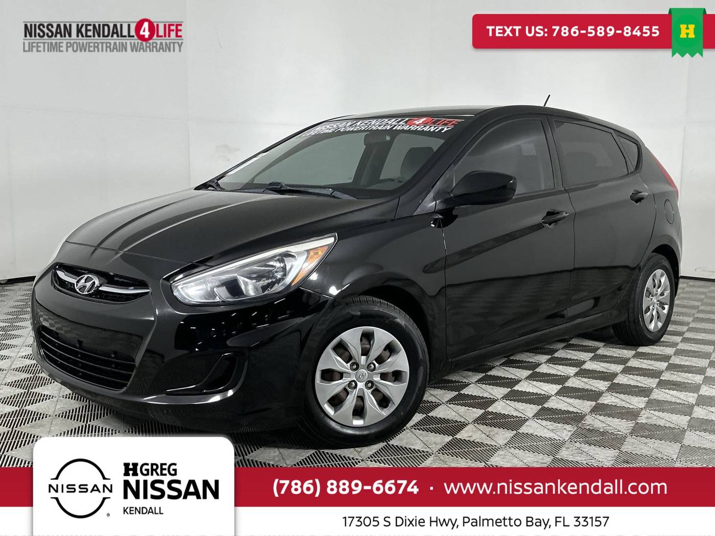 2017 Hyundai Accent SE — Hatchback — 57,659 mi — Palmetto Bay, FL