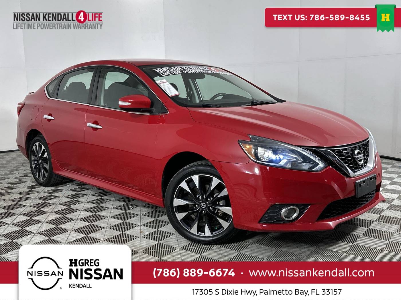 2017 Nissan Sentra SR — Sedan — 82,285 mi — Palmetto Bay, FL