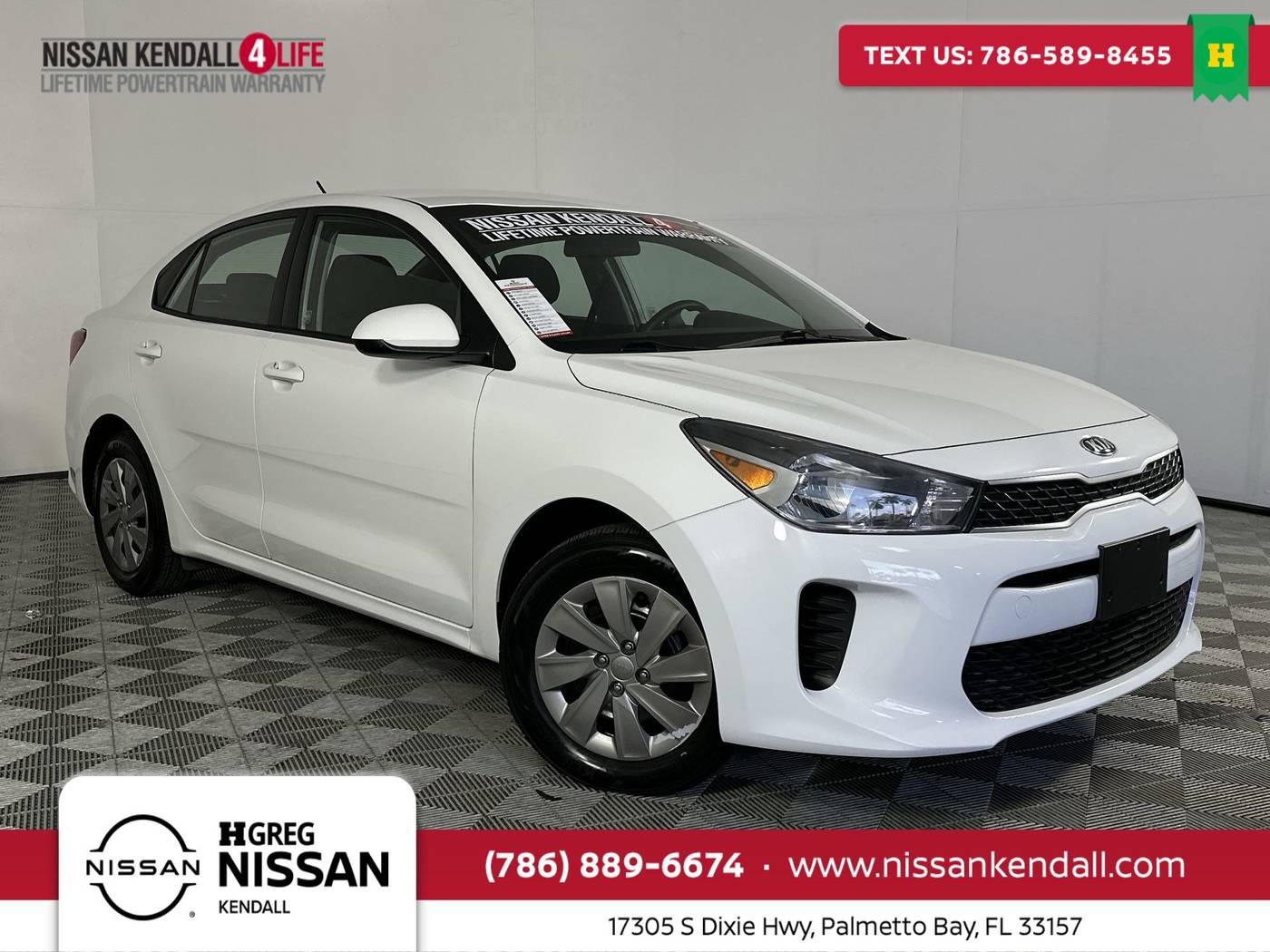 2019 Kia Rio S — Sedan — 34,444 mi — Palmetto Bay, FL