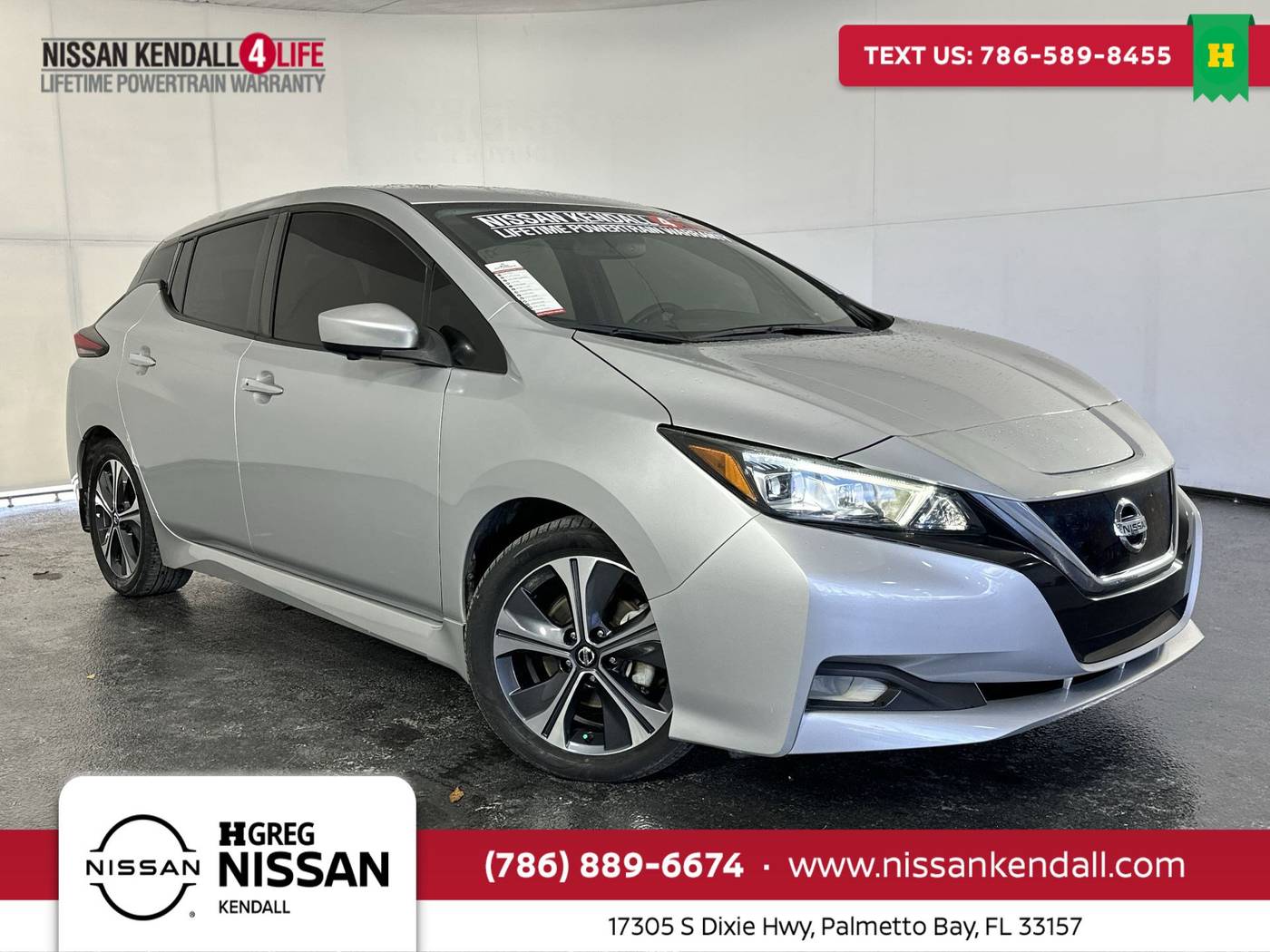 2020 Nissan LEAF SV — Hatchback — 42,059 mi — Palmetto Bay, FL