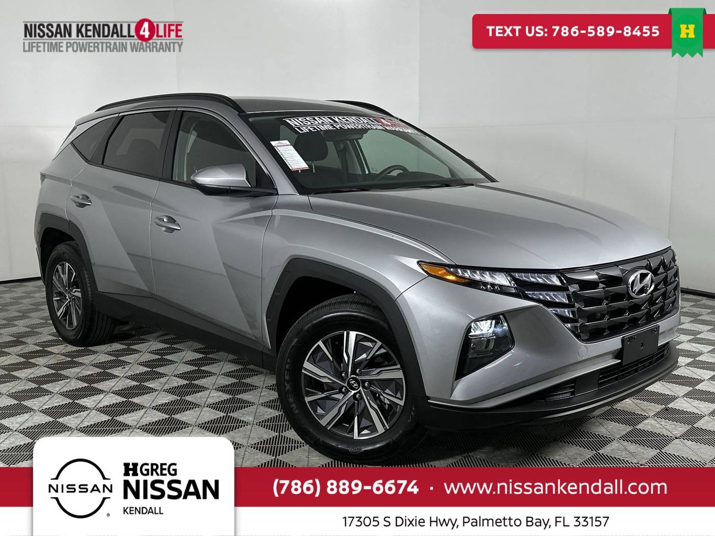 2024 Hyundai Tucson Hybrid Blue — SUV — 2,094 mi — Palmetto Bay, FL