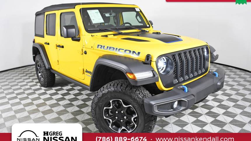 Used 2021 Jeep Wrangler Rubicon 4xe for Sale Near Me - TrueCar