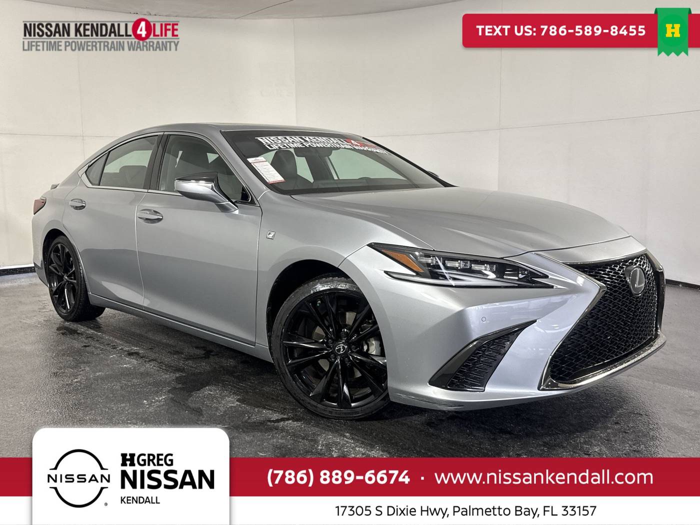 2022 Lexus ES ES 350 F SPORT — Sedan — 20,379 mi — Palmetto Bay, FL