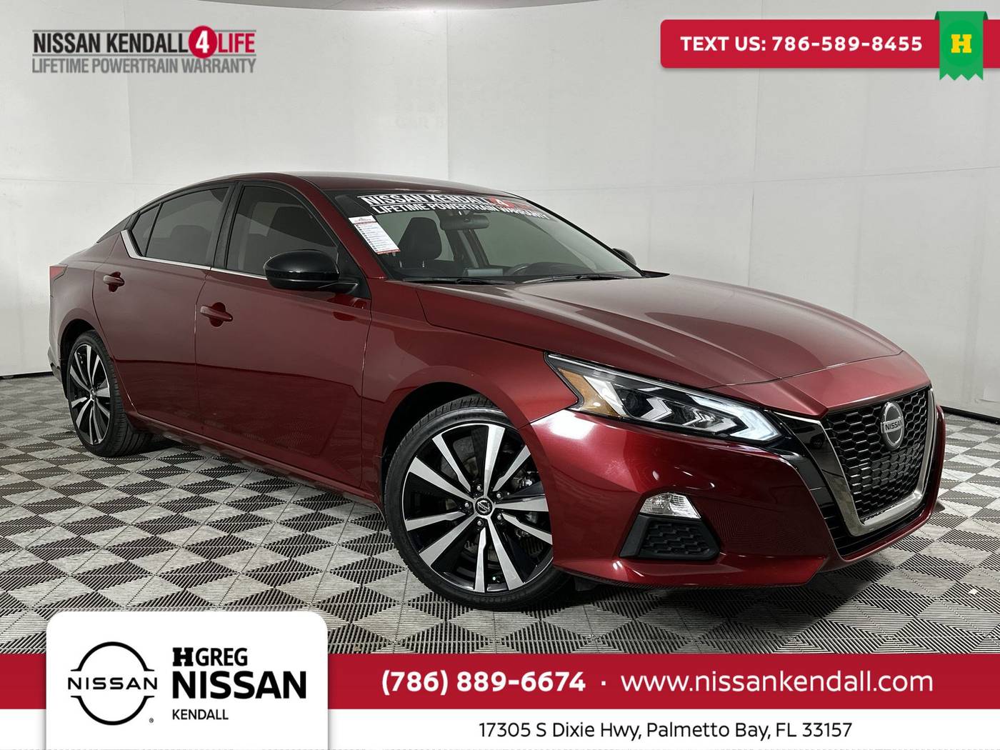 2021 Nissan Altima SR — Sedan — 35,122 mi — Palmetto Bay, FL