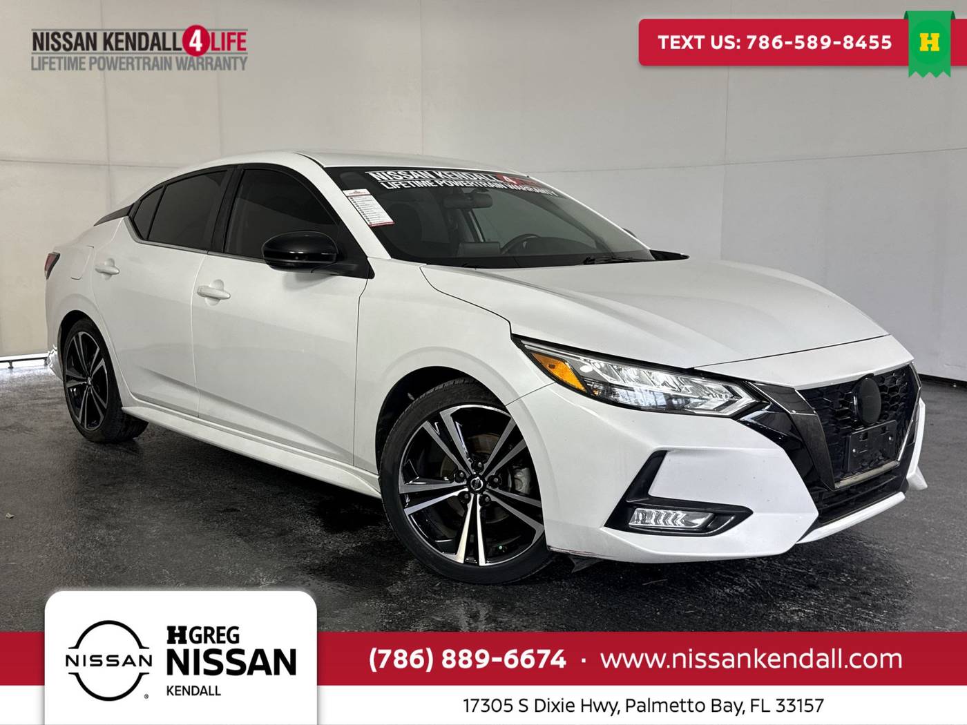 2022 Nissan Sentra SR — Sedan — 43,321 mi — Palmetto Bay, FL