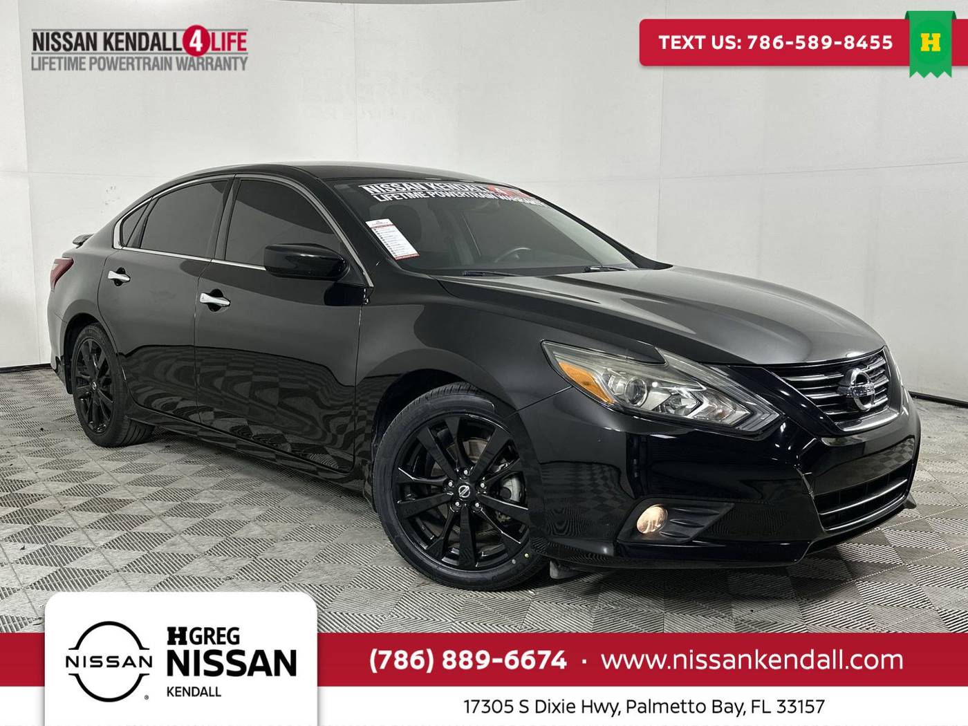 2018 Nissan Altima 2.5 SR — Sedan — 44,972 mi — Palmetto Bay, FL