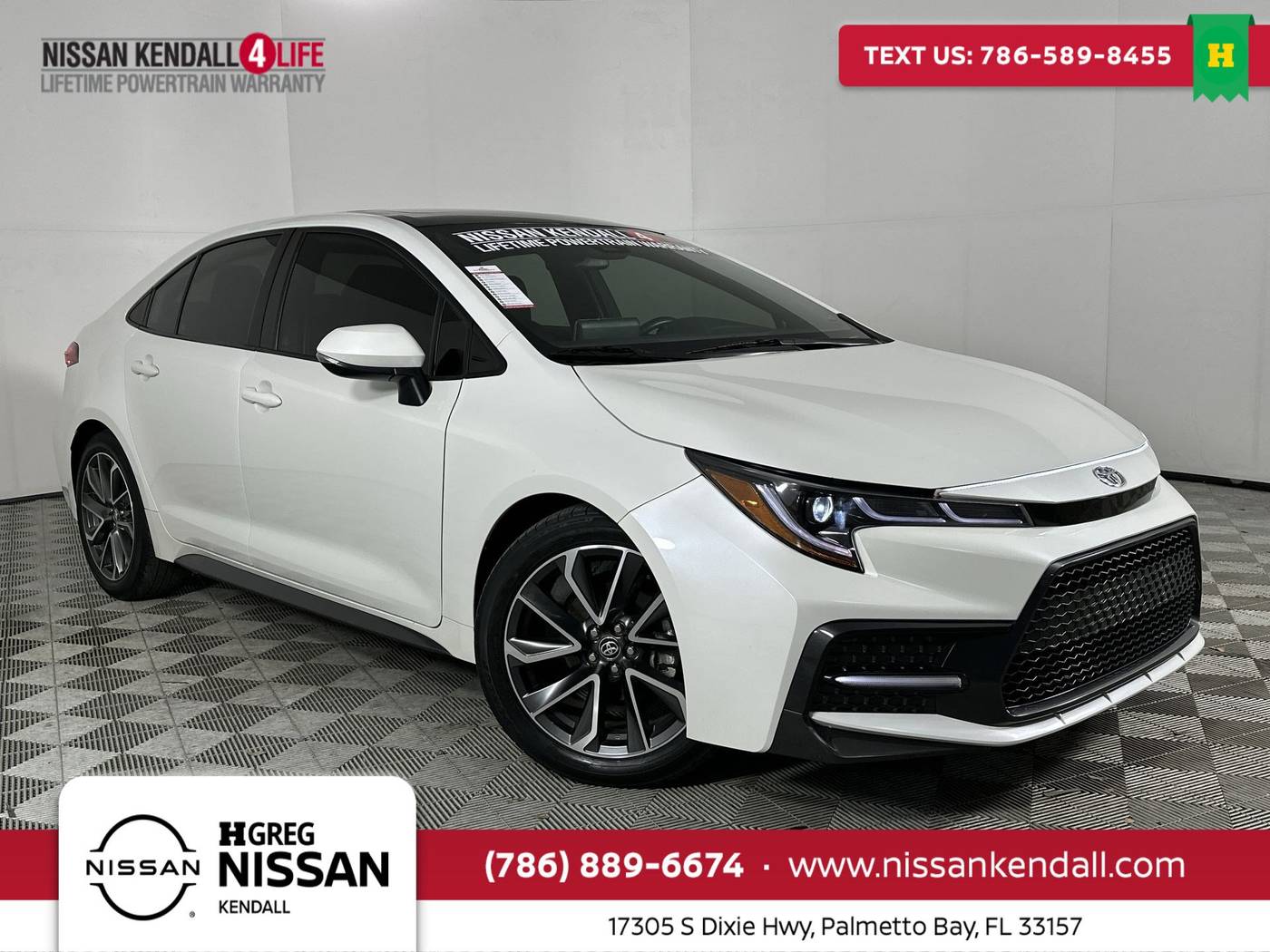 2021 Toyota Corolla XSE — Sedan — 36,775 mi — Palmetto Bay, FL