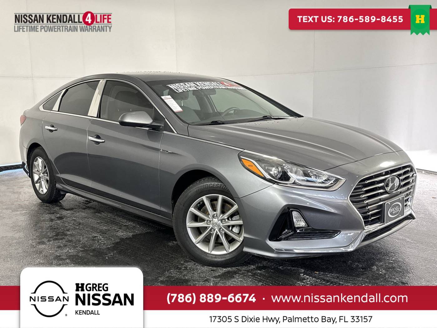 2019 Hyundai Sonata SE — Sedan — 48,789 mi — Palmetto Bay, FL