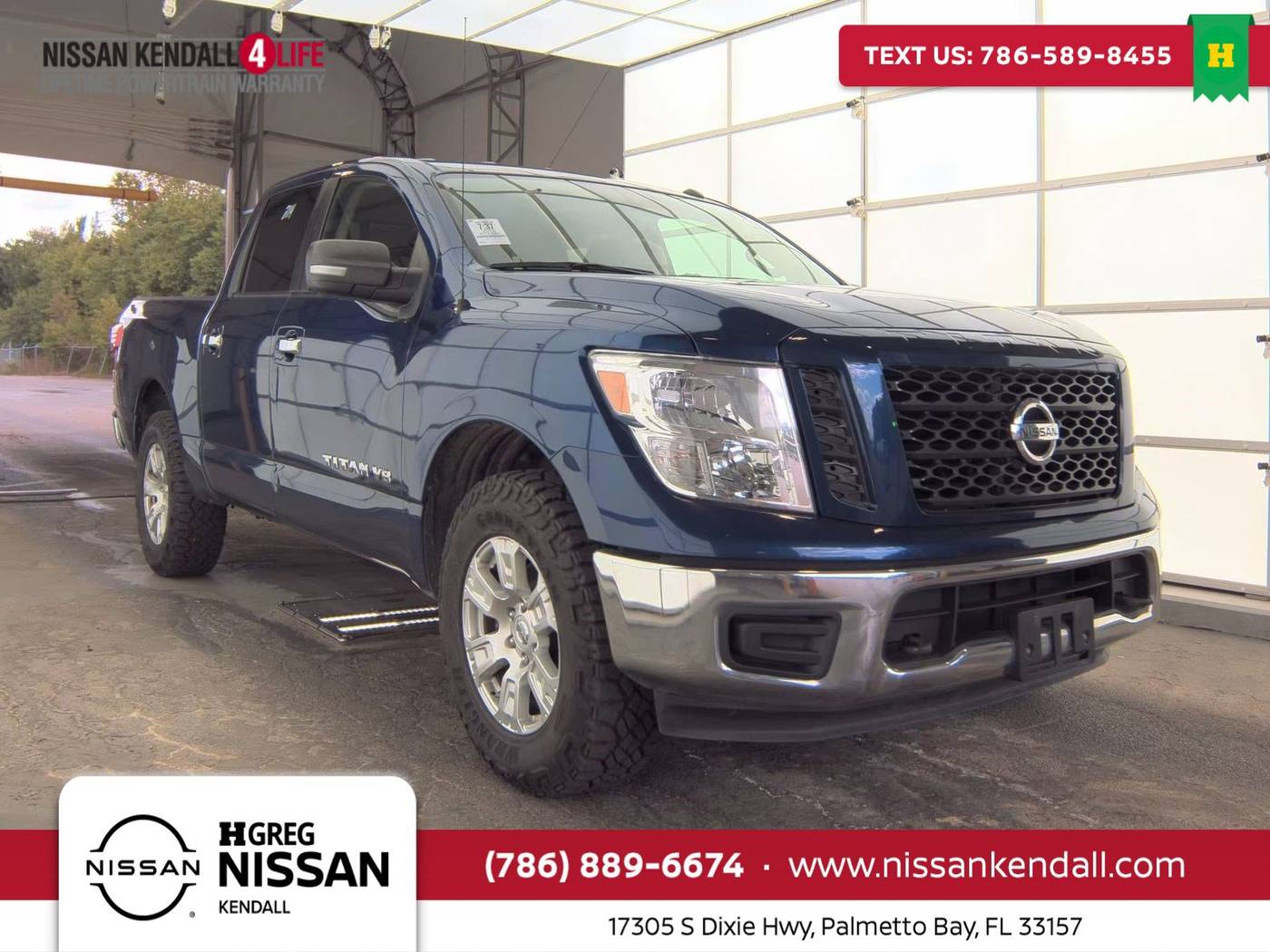2019 Nissan Titan SV — Pickup Truck — 73,561 mi — Palmetto Bay, FL