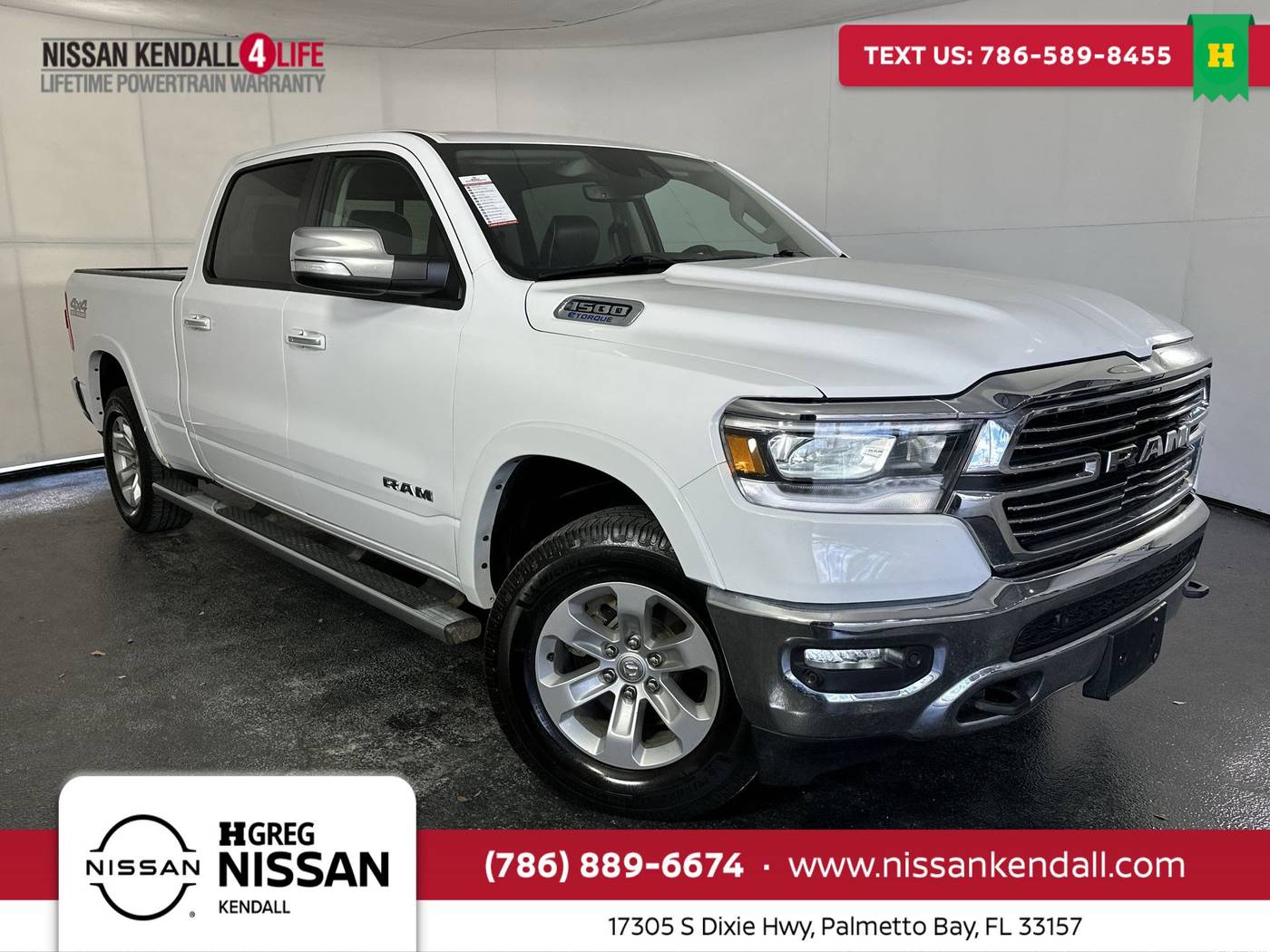 2022 Ram 1500 Laramie — Pickup Truck — 75,648 mi — Palmetto Bay, FL