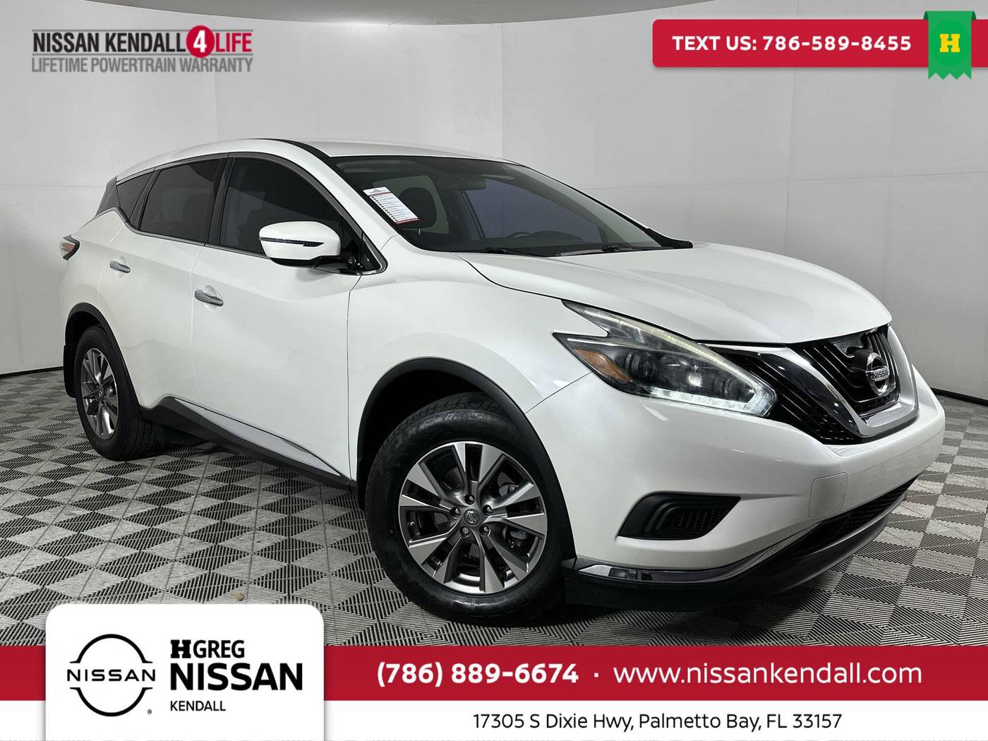 2018 Nissan Murano S — SUV — 76,410 mi — Palmetto Bay, FL