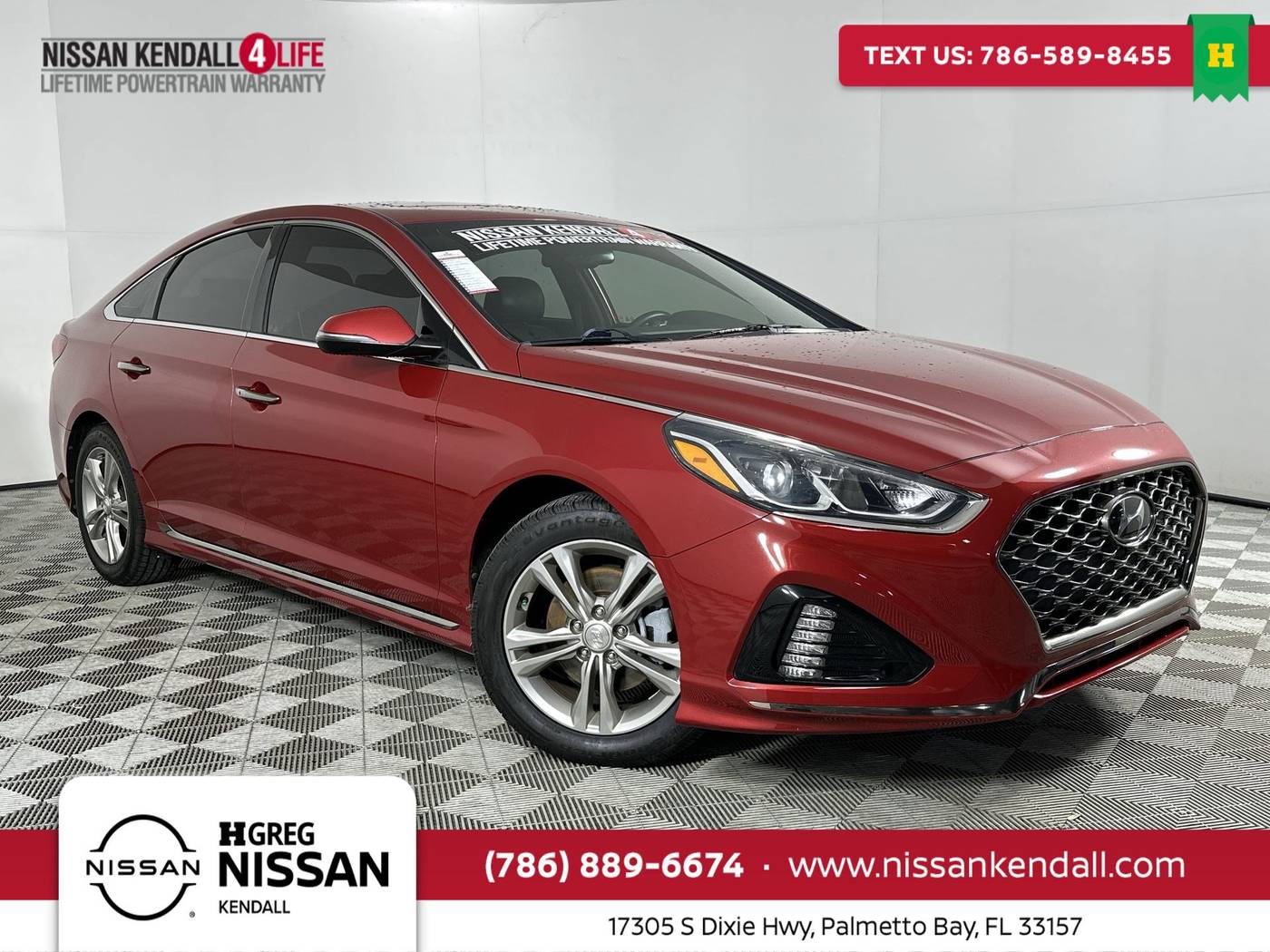 2019 Hyundai Sonata Sport — Sedan — 55,479 mi — Palmetto Bay, FL