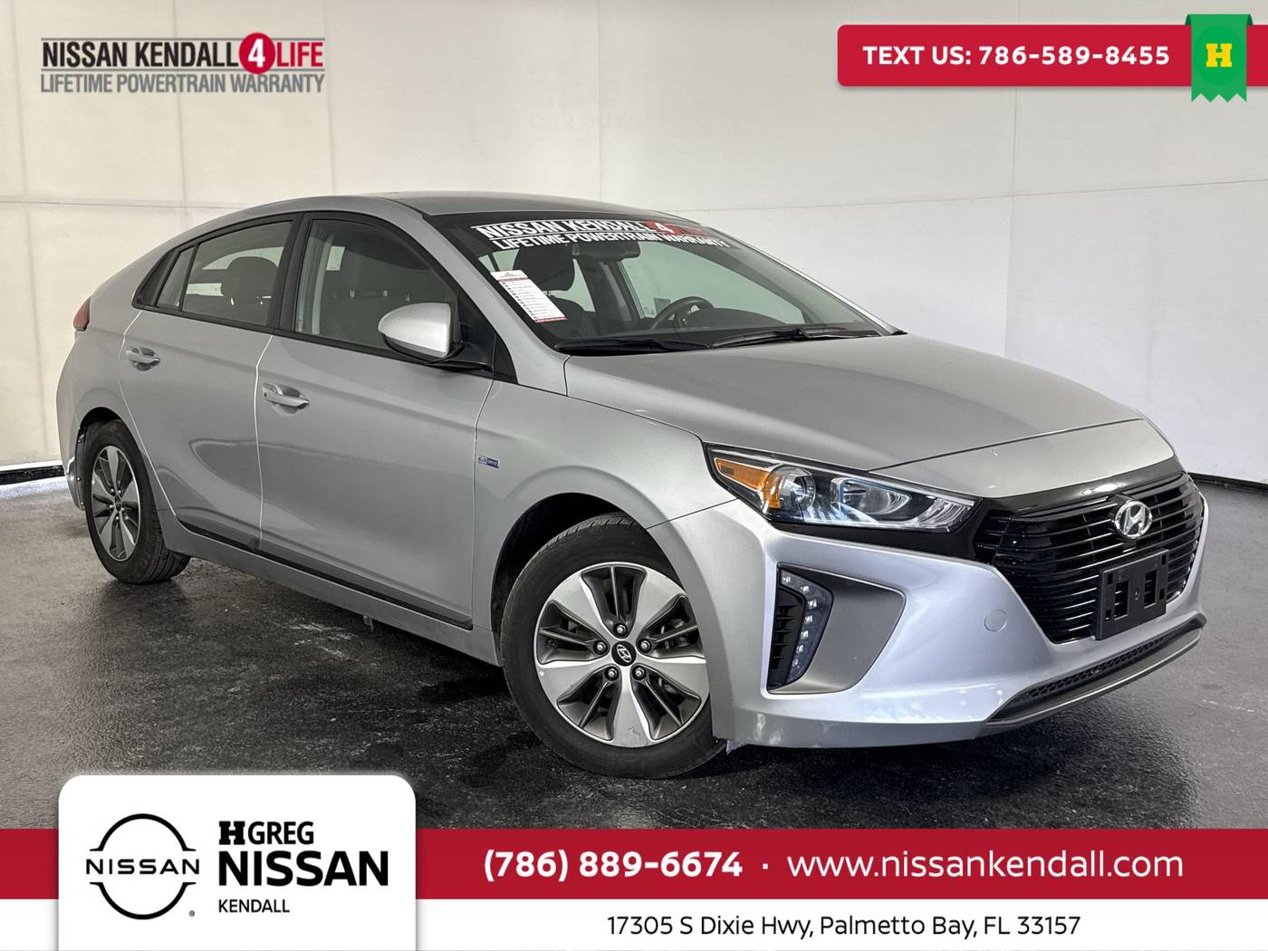 2019 Hyundai Ioniq Plug-In Hybrid Base — Hatchback — 22,214 mi — Palmetto Bay, FL