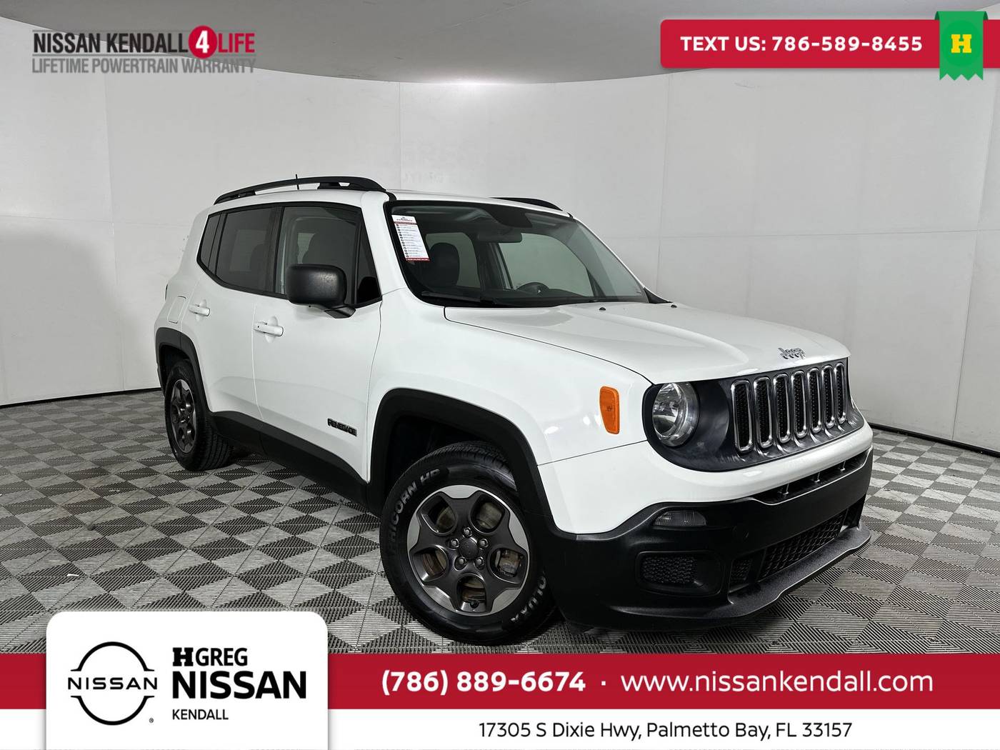 2016 Jeep Renegade Sport — SUV — 84,217 mi — Palmetto Bay, FL