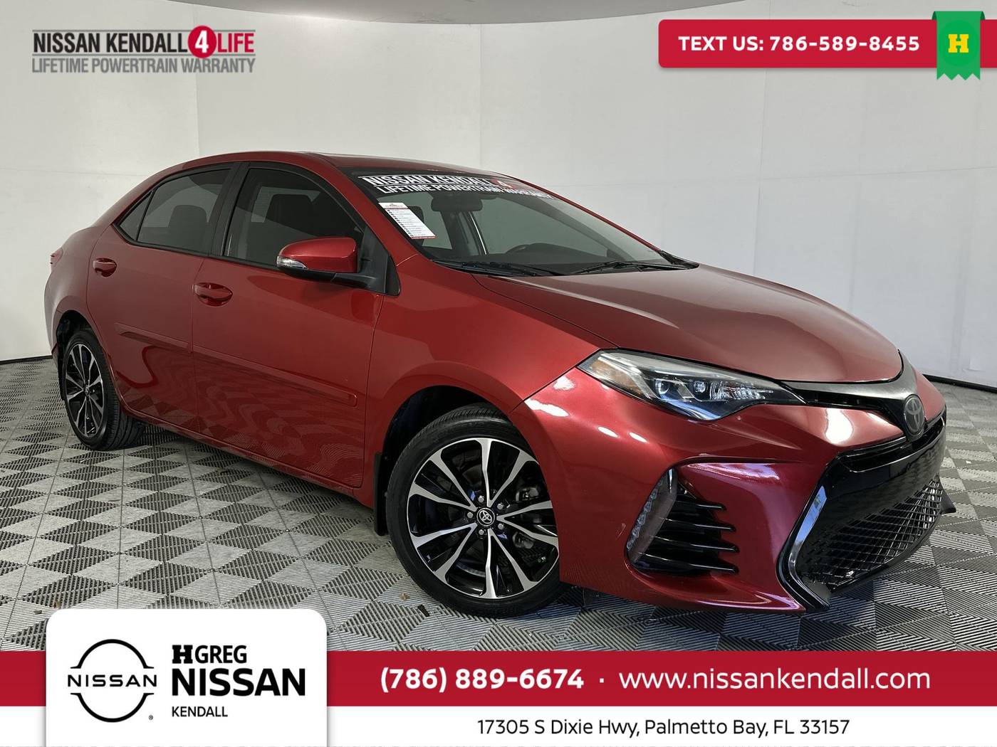 2018 Toyota Corolla L — Sedan — 27,970 mi — Palmetto Bay, FL