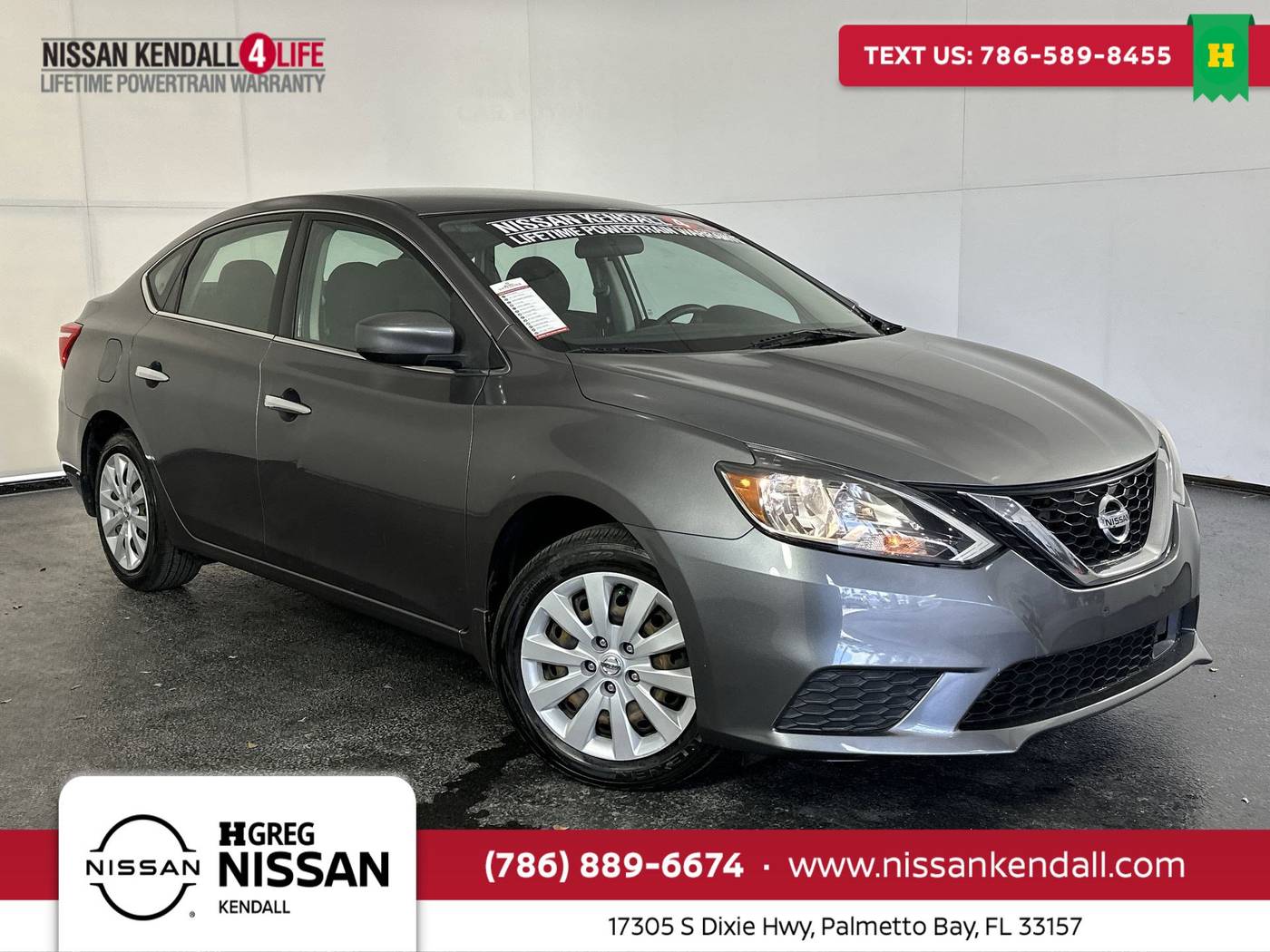 2018 Nissan Sentra S — Sedan — 48,231 mi — Palmetto Bay, FL