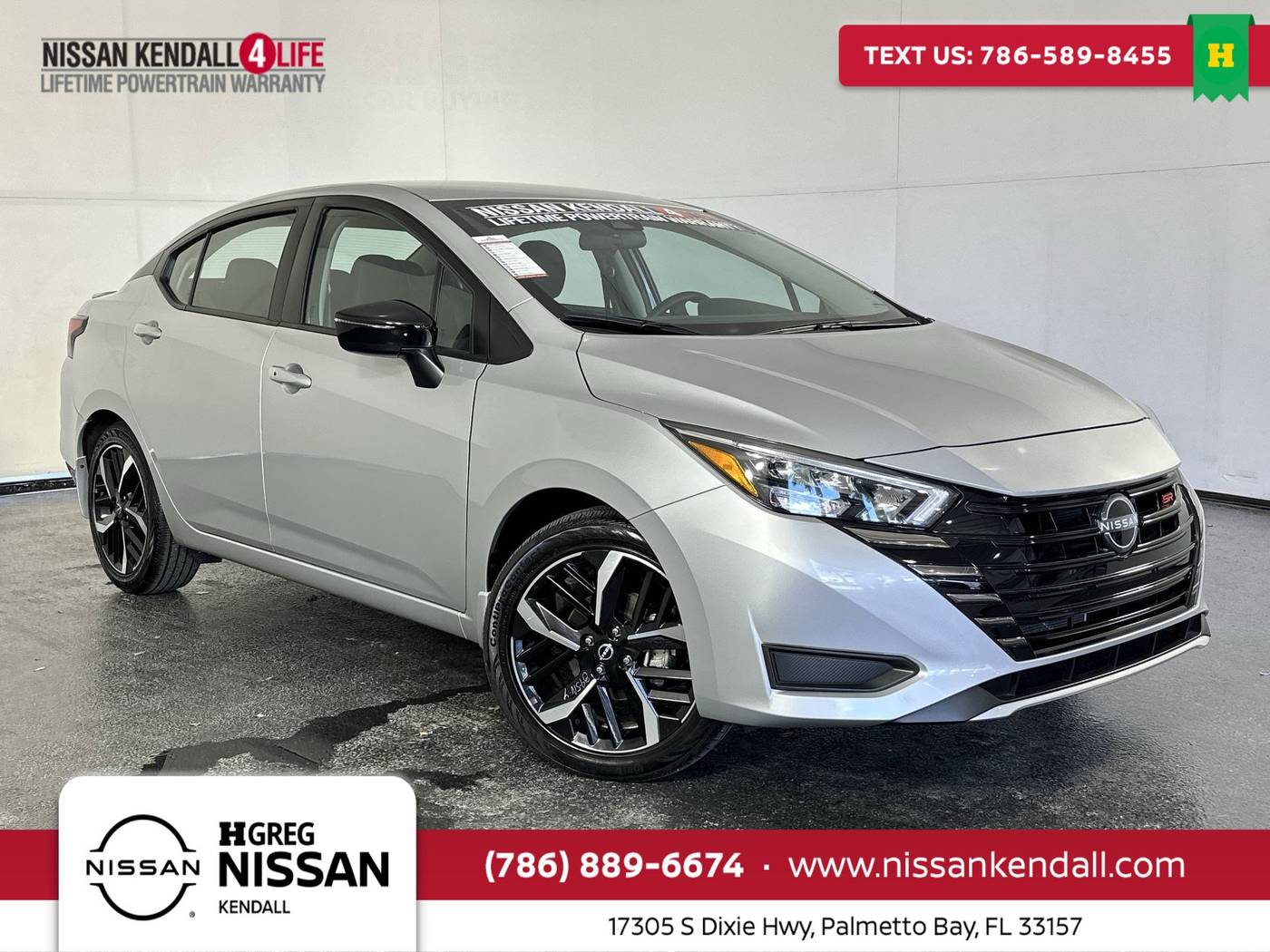 2025 Nissan Versa SR — Sedan — 7,028 mi — Palmetto Bay, FL