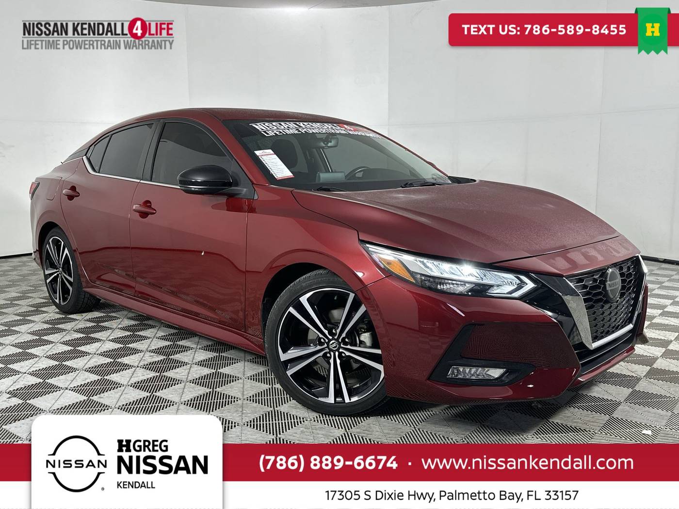 2021 Nissan Sentra SR — Sedan — 54,496 mi — Palmetto Bay, FL