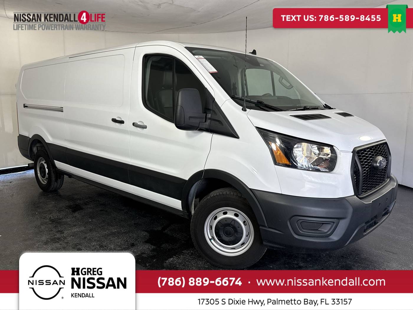 2023 Ford Transit Cargo Van T-150 — Cargo Van — 13,411 mi — Palmetto Bay, FL