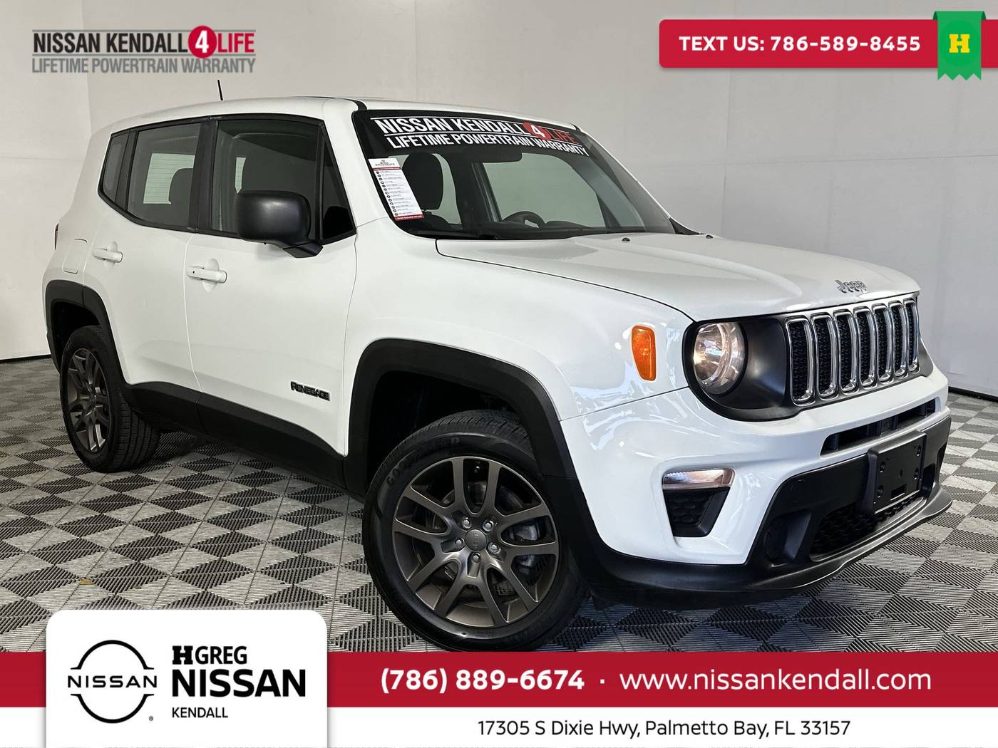 2019 Jeep Renegade Sport — SUV — 50,609 mi — Palmetto Bay, FL