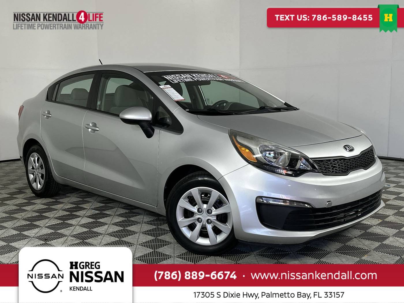 2016 Kia Rio LX — Sedan — 24,105 mi — Palmetto Bay, FL