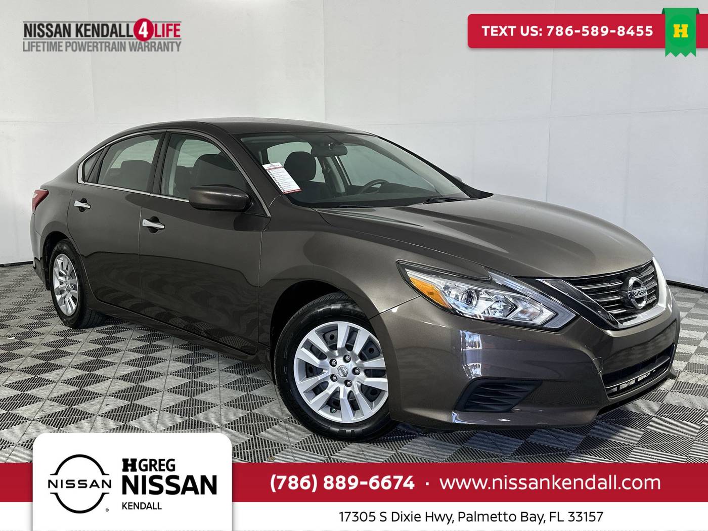 2016 Nissan Altima 2.5 S — Sedan — 63,945 mi — Palmetto Bay, FL