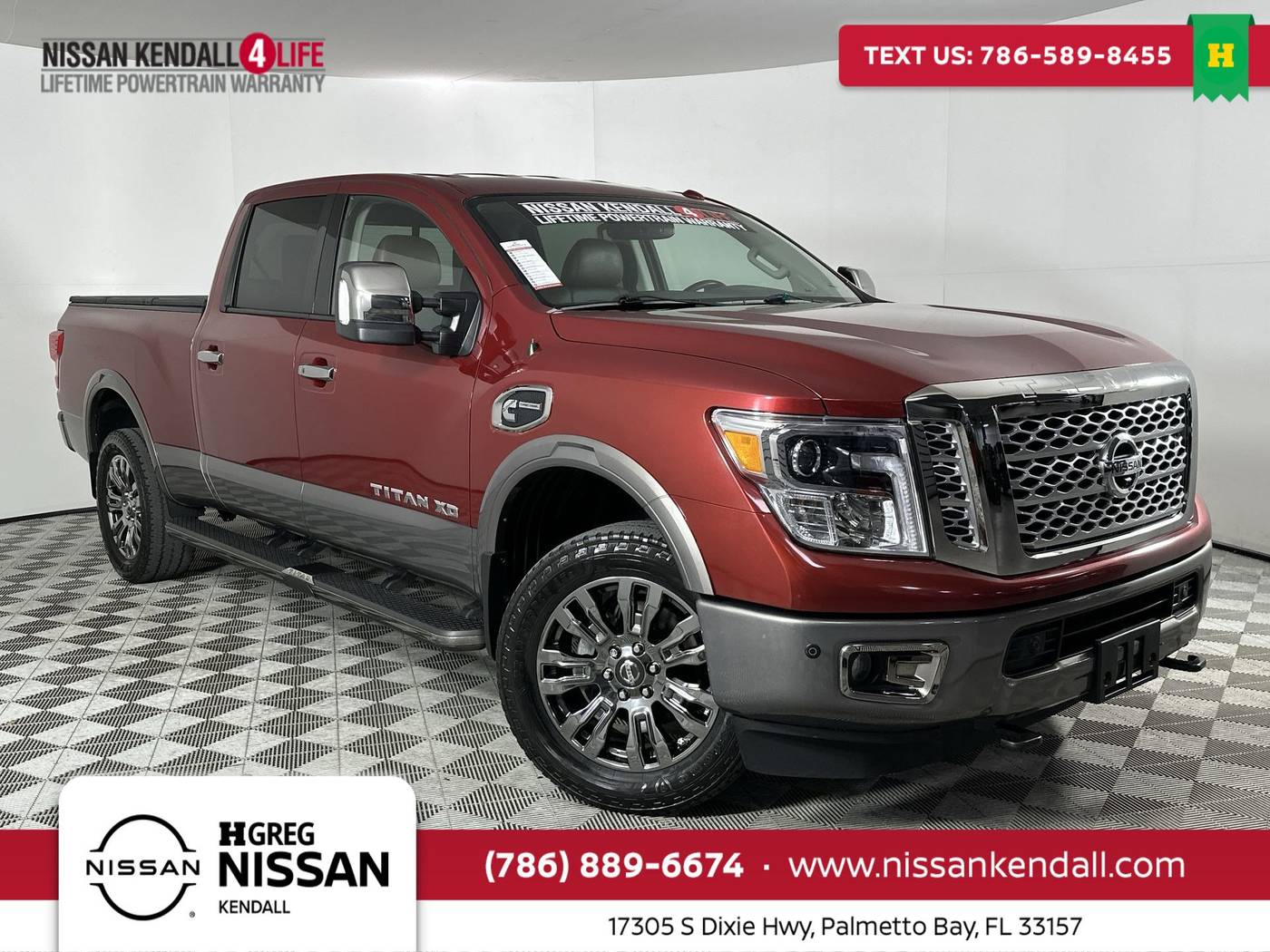2019 Nissan Titan XD Platinum Reserve — Pickup Truck — 73,007 mi — Palmetto Bay, FL