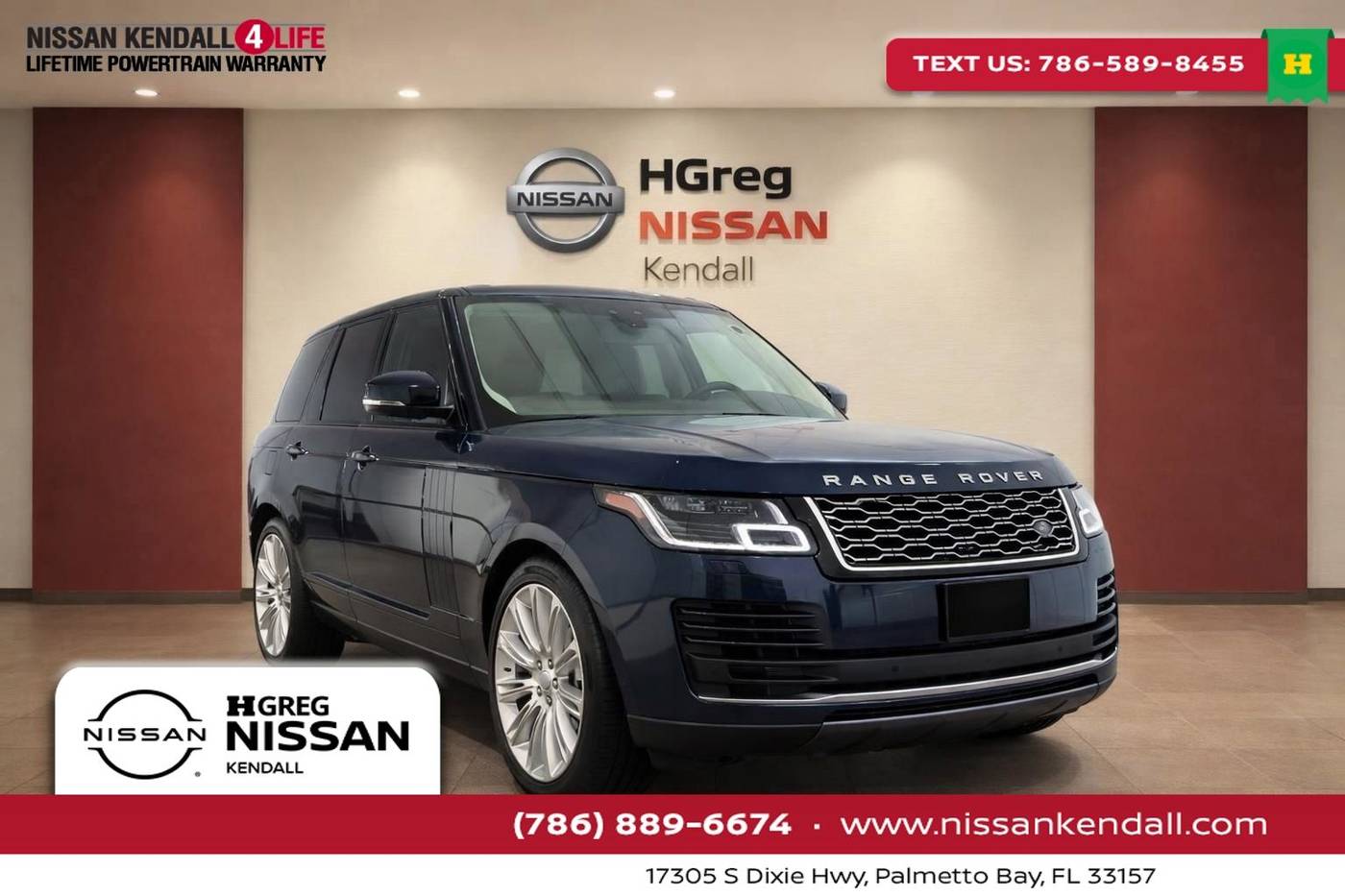 2019 Land Rover Range Rover Supercharged — SUV — 85,548 mi — Palmetto Bay, FL