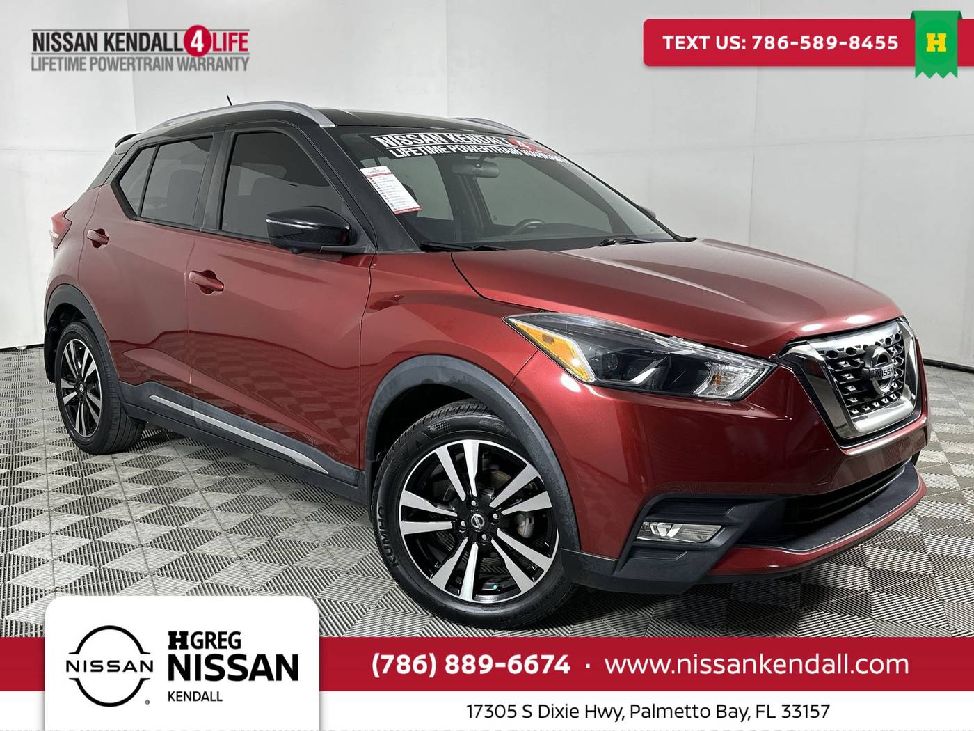 2018 Nissan Kicks SR — SUV — 74,506 mi — Palmetto Bay, FL