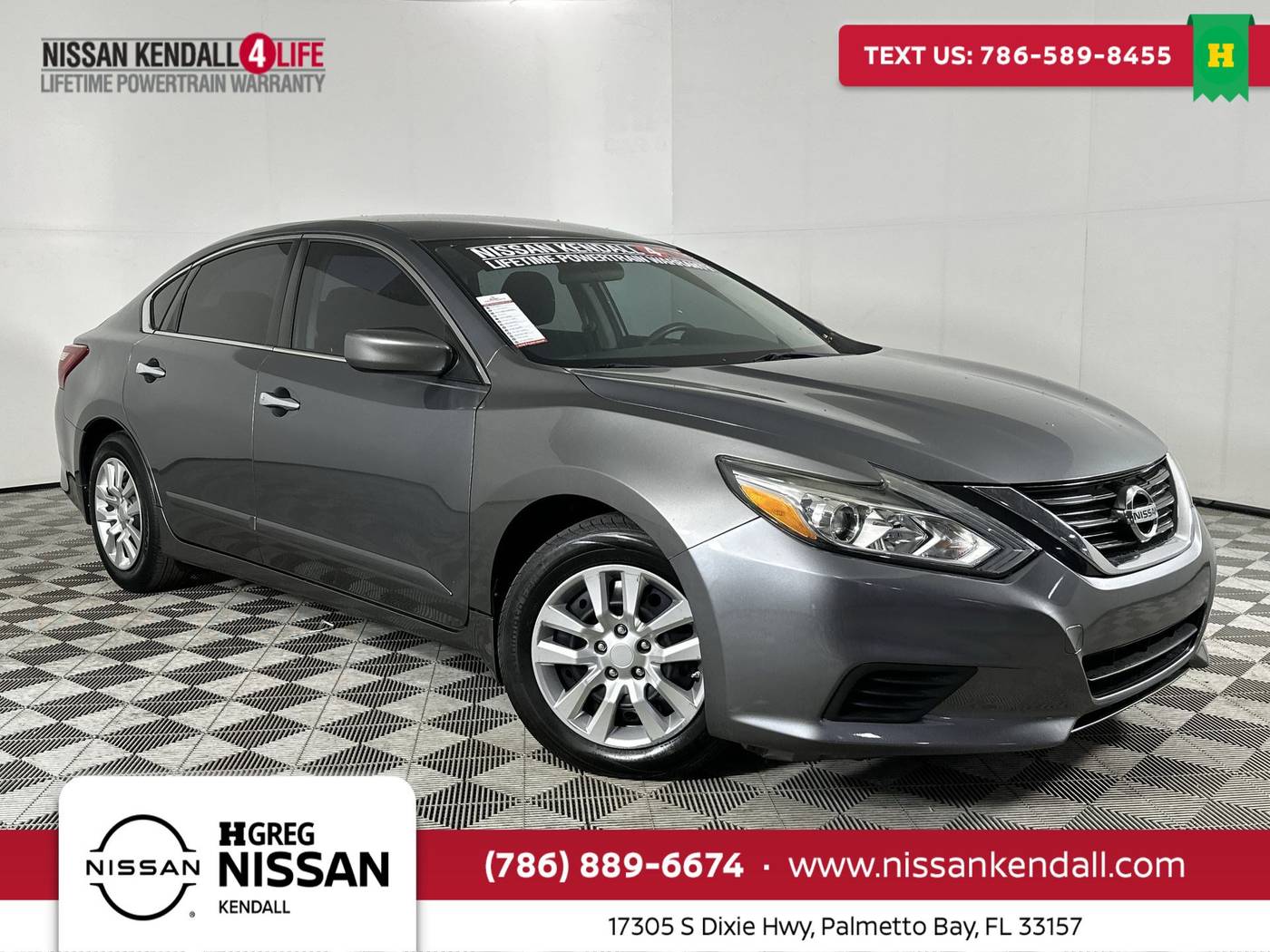 2018 Nissan Altima 2.5 S — Sedan — 82,909 mi — Palmetto Bay, FL