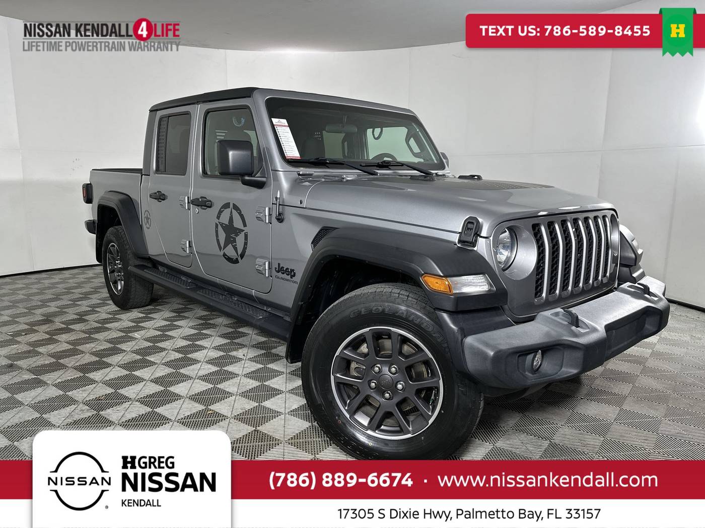 2020 Jeep Gladiator Sport S — Pickup Truck — 49,411 mi — Palmetto Bay, FL