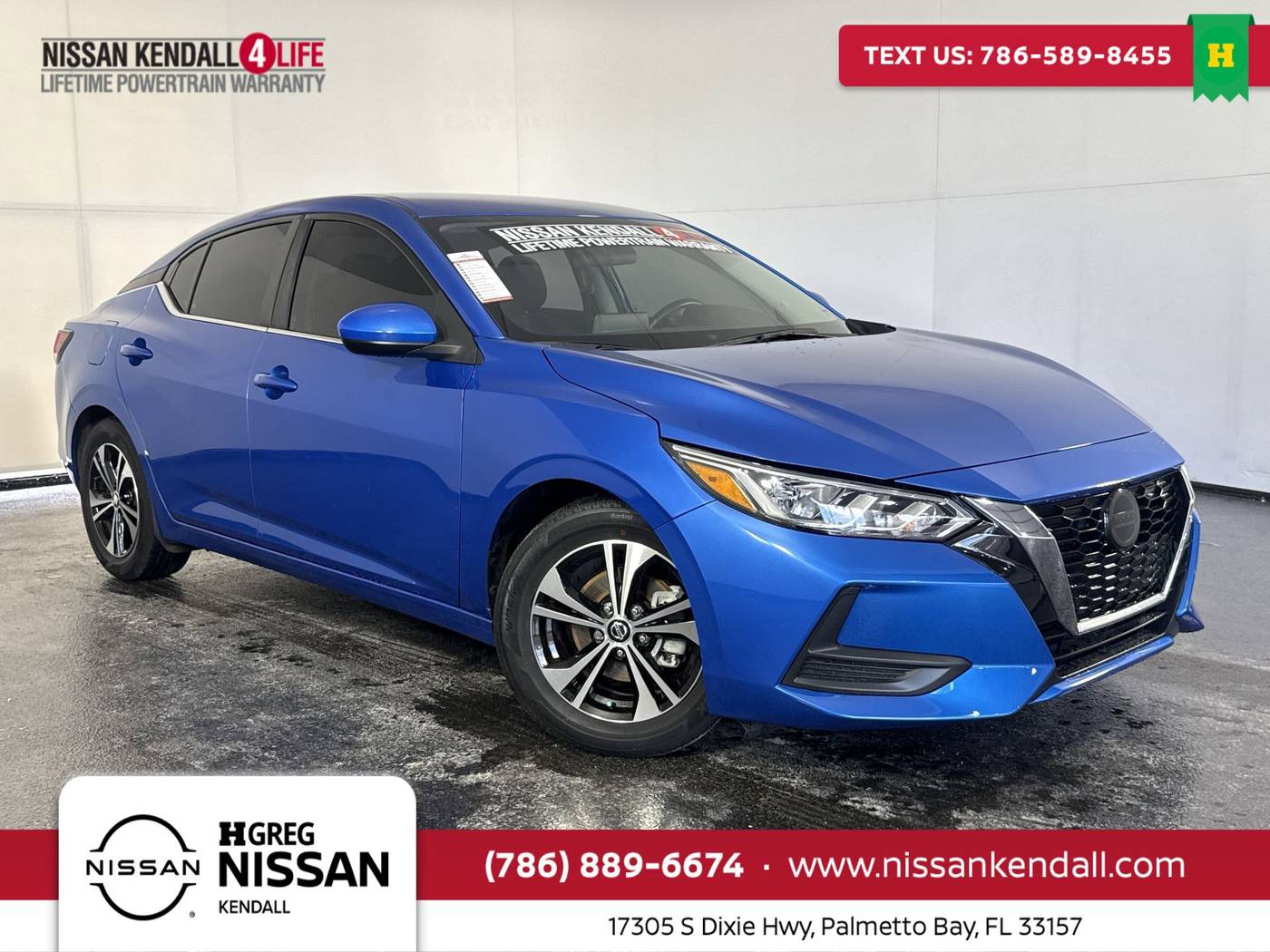 2023 Nissan Sentra SV — Sedan — 21,366 mi — Palmetto Bay, FL