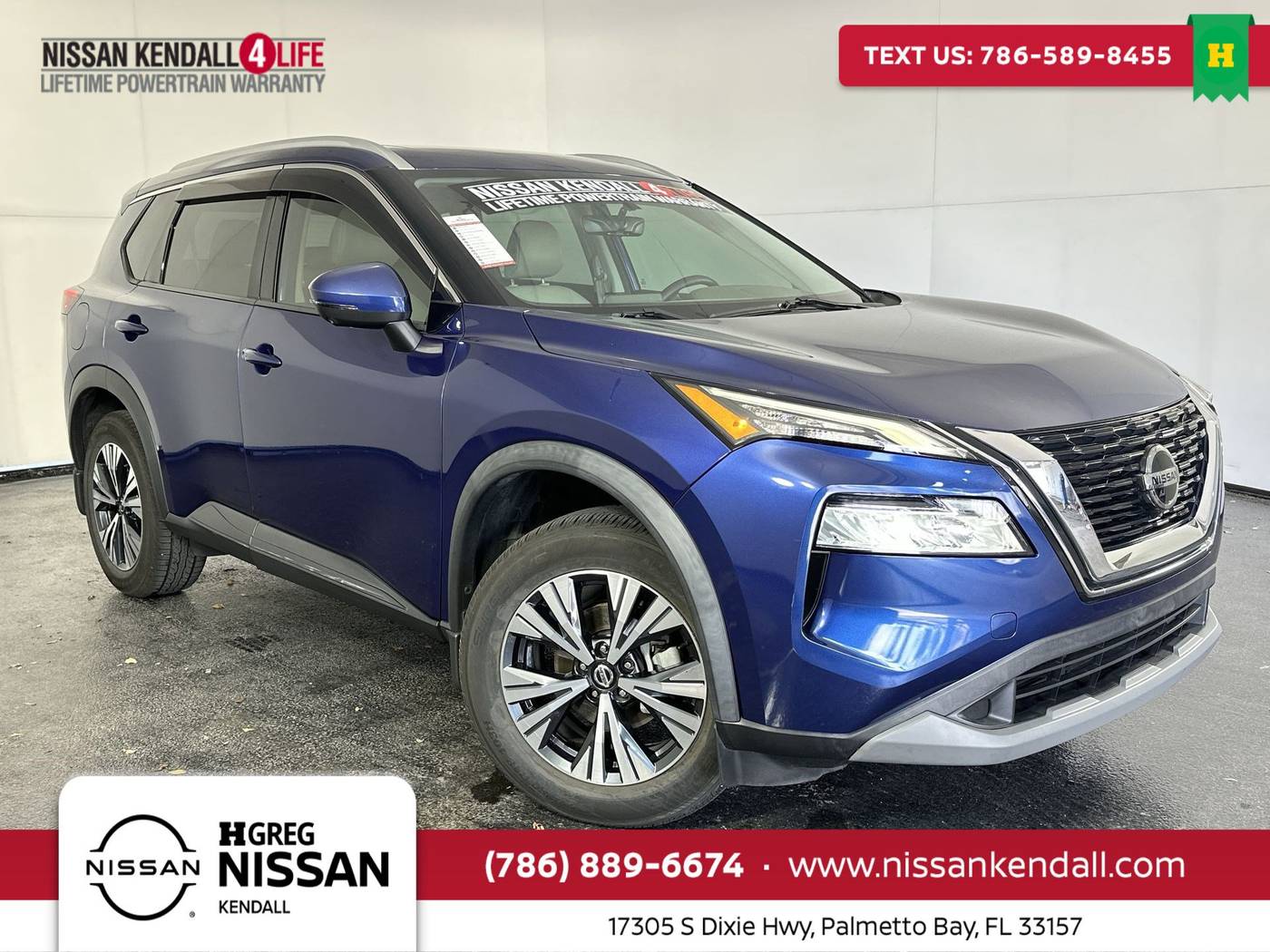 2021 Nissan Rogue SV — SUV — 30,298 mi — Palmetto Bay, FL
