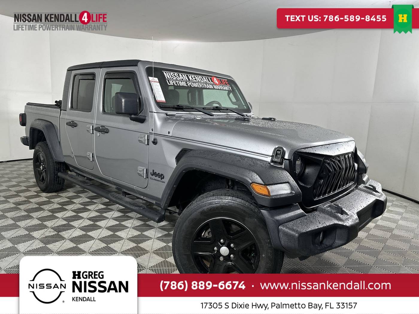 2020 Jeep Gladiator Sport S — Pickup Truck — 79,105 mi — Palmetto Bay, FL