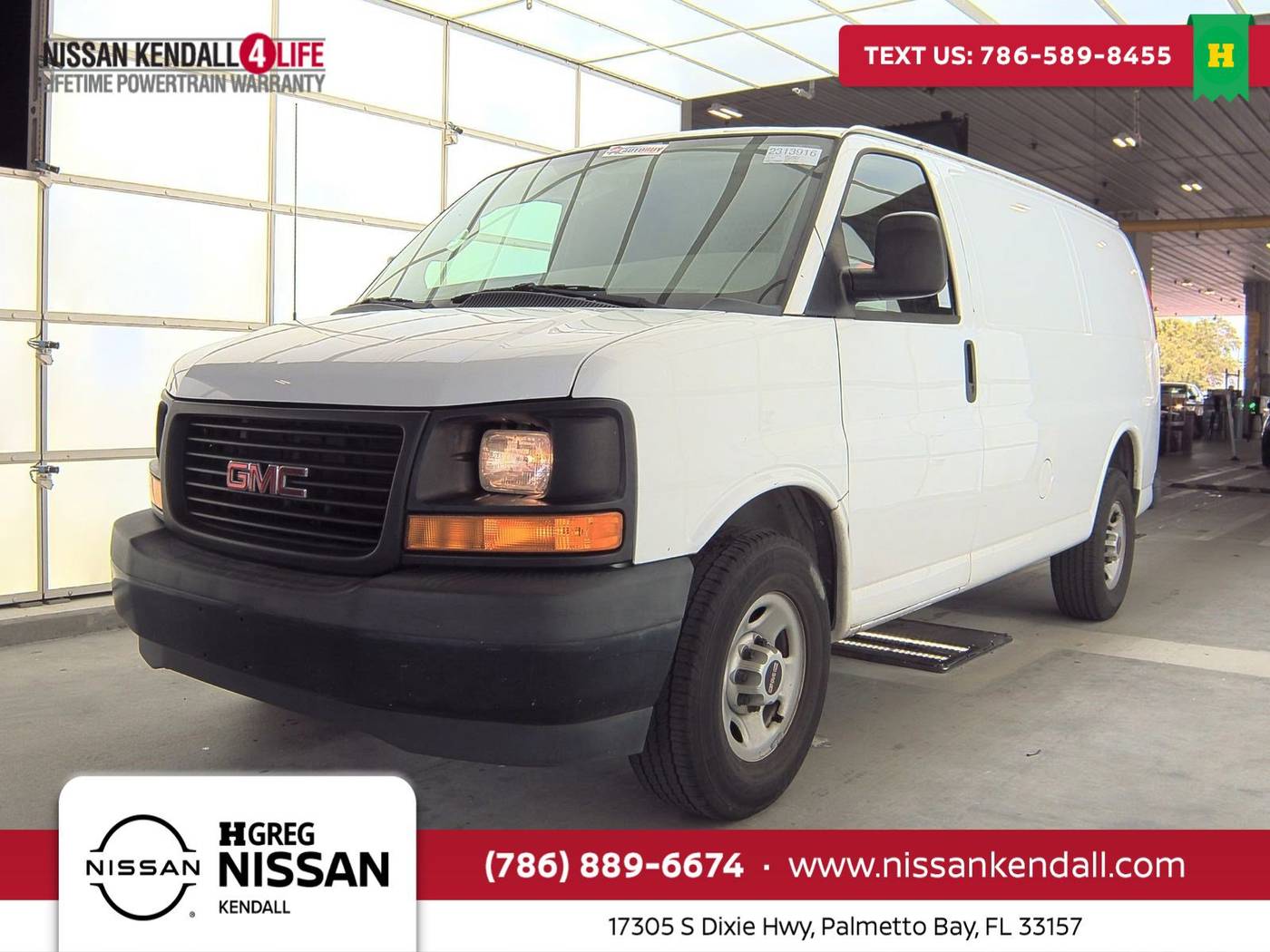 2017 GMC Savana Cargo Van Base — Cargo Van — 86,369 mi — Palmetto Bay, FL