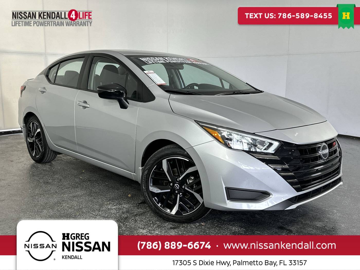 2025 Nissan Versa SR — Sedan — 10,119 mi — Palmetto Bay, FL