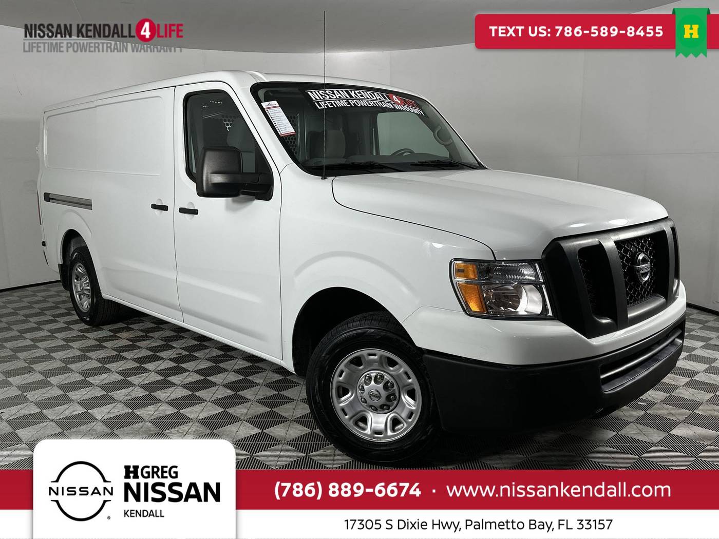 2021 Nissan NV Cargo NV1500 SV — Cargo Van — 56,485 mi — Palmetto Bay, FL