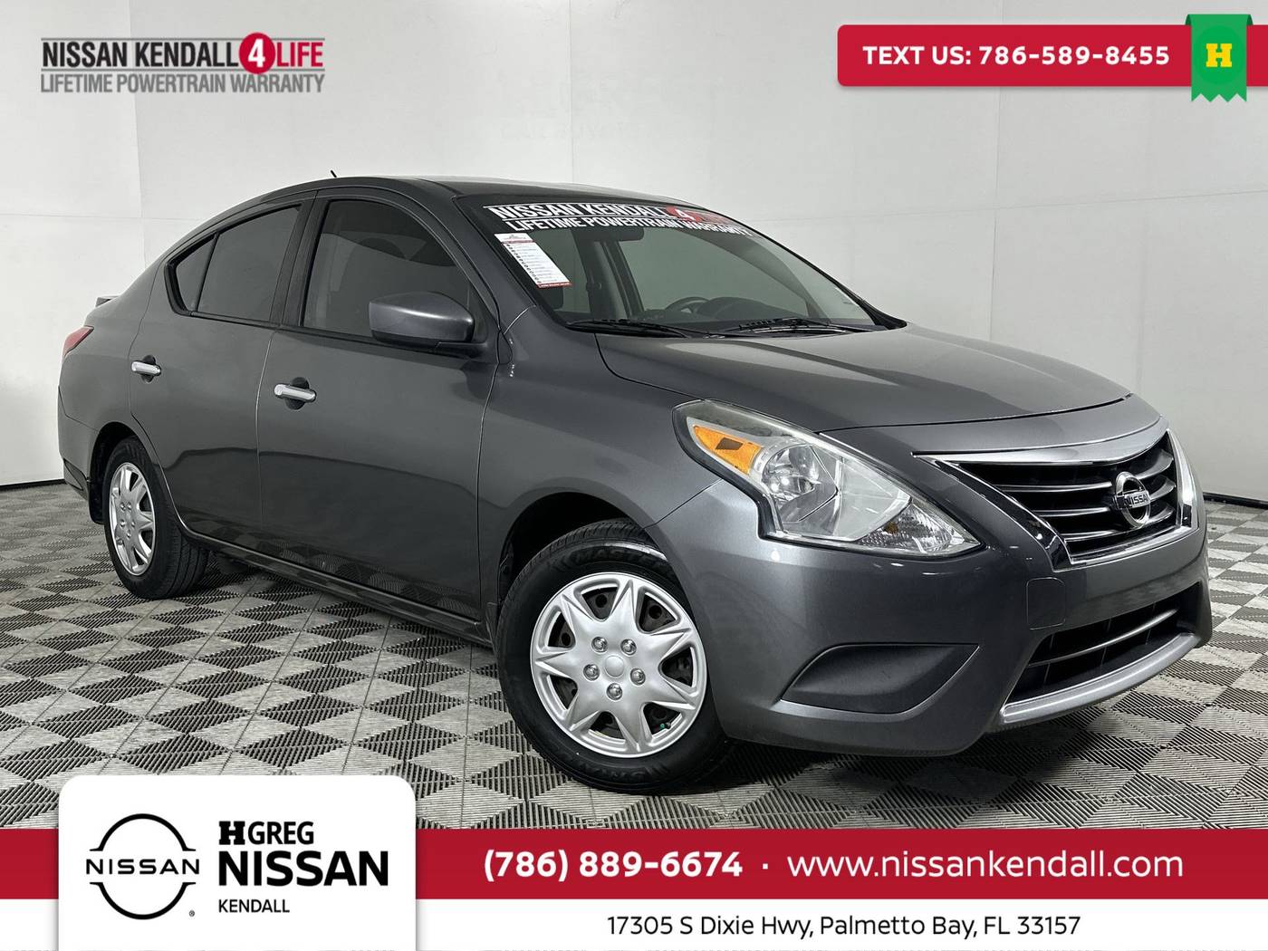 2016 Nissan Versa 1.6 SV — Sedan — 57,510 mi — Palmetto Bay, FL