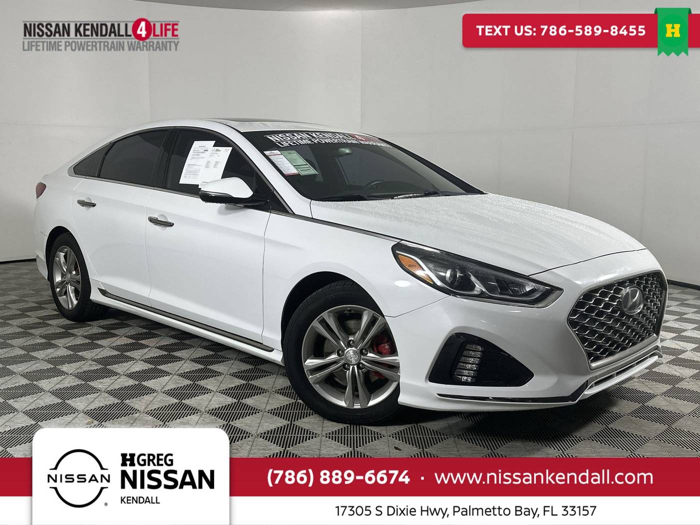 2018 Hyundai Sonata Sport — Sedan — 50,916 mi — Palmetto Bay, FL