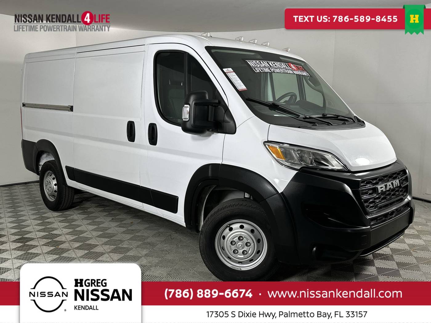 2023 Ram ProMaster Cargo Van 2500 — Cargo Van — 23,102 mi — Palmetto Bay, FL