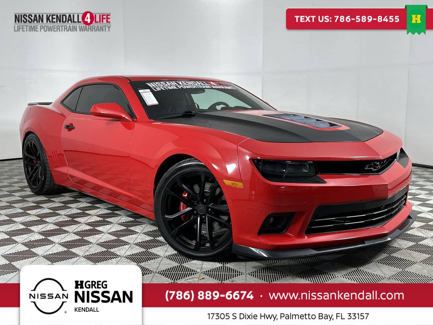 2015 Chevrolet Camaro 2SS — Coupe — 81,290 mi — Palmetto Bay, FL