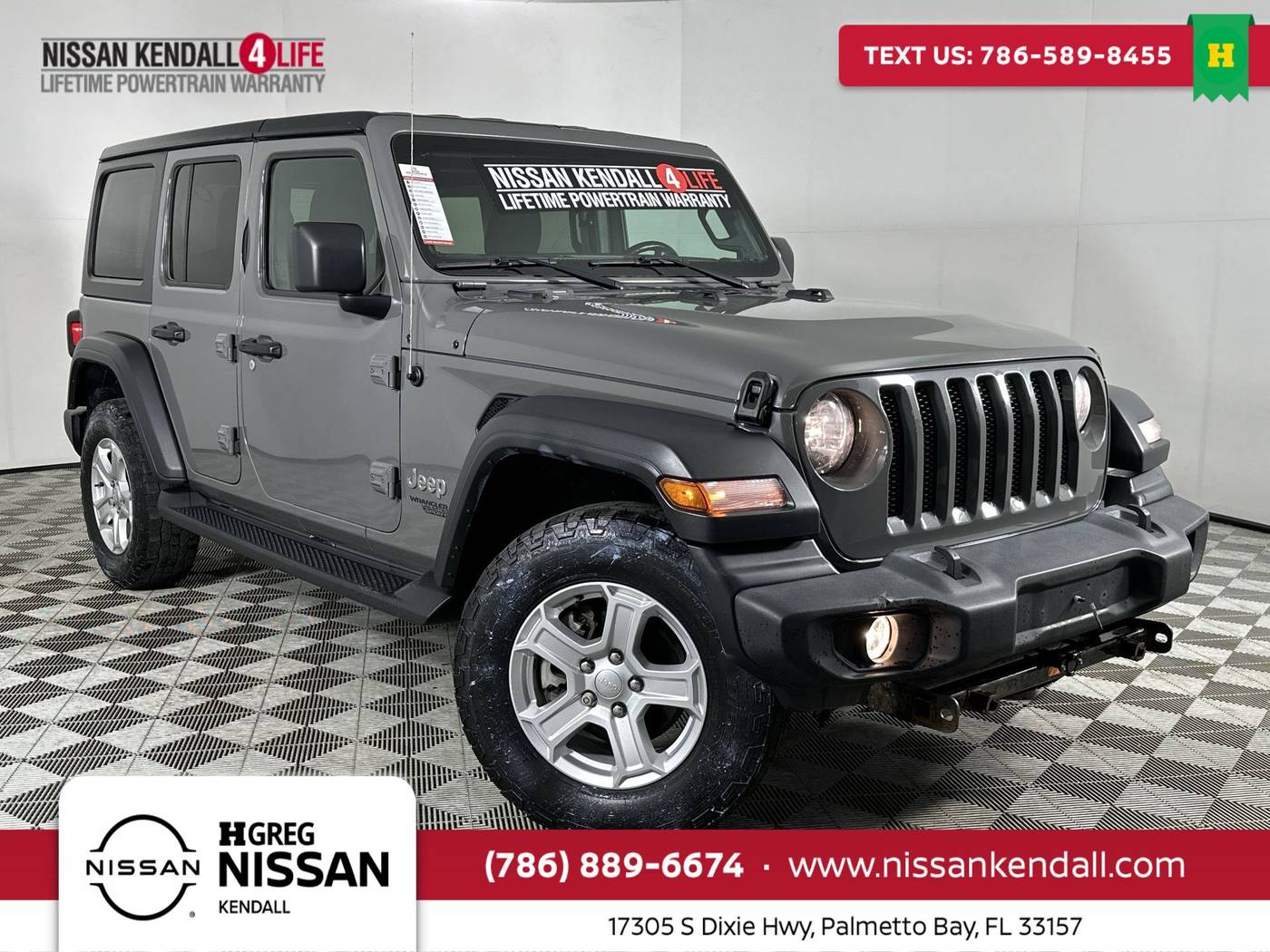 2019 Jeep Wrangler Sport S — SUV — 64,098 mi — Palmetto Bay, FL