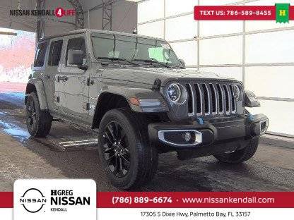 2023 Jeep Wrangler Sahara 4xe — SUV — 47,854 mi — Palmetto Bay, FL