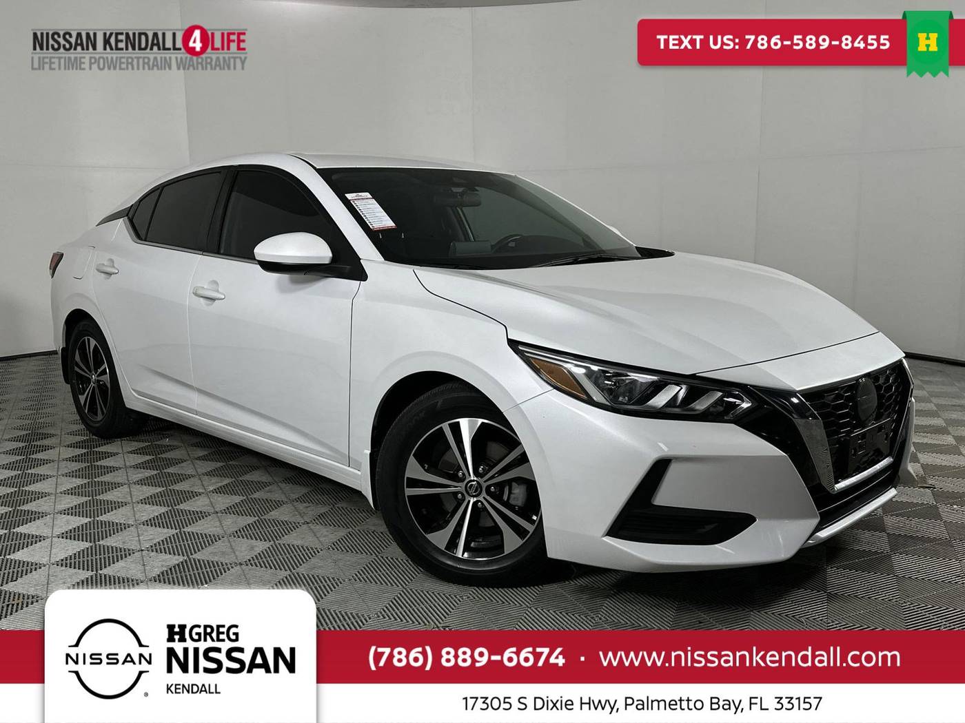 2022 Nissan Sentra SV — Sedan — 22,689 mi — Palmetto Bay, FL