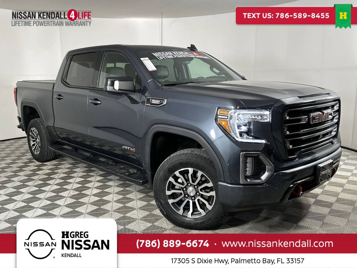 2021 GMC Sierra 1500 AT4 — Pickup Truck — 26,093 mi — Palmetto Bay, FL