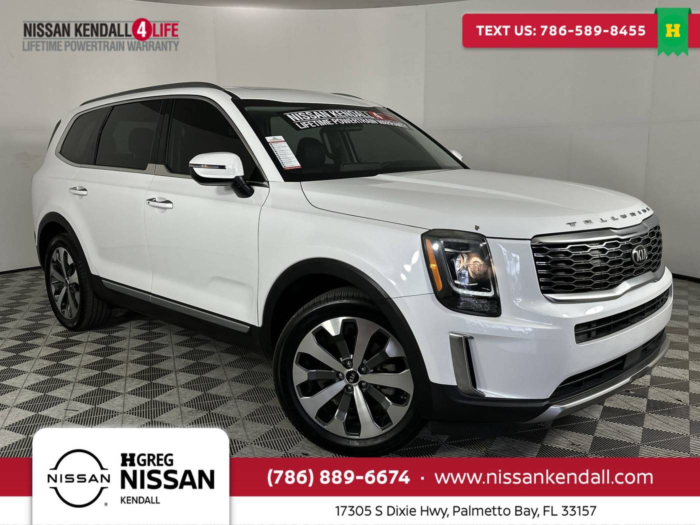 2020 Kia Telluride S — SUV — 85,706 mi — Palmetto Bay, FL