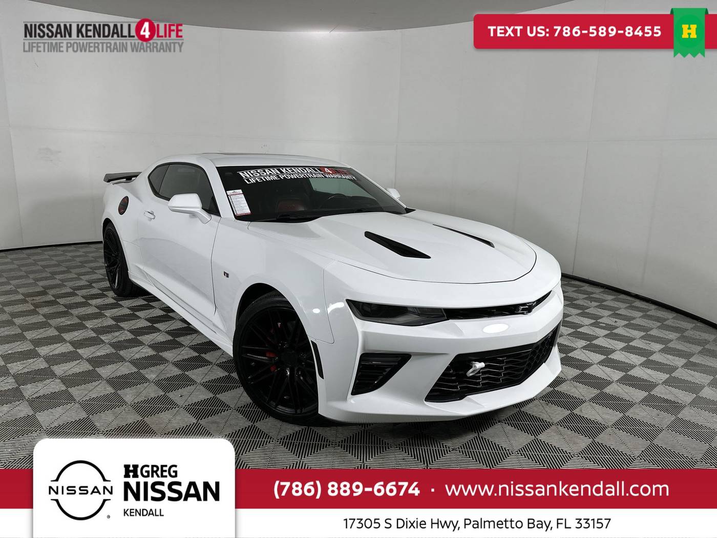 2017 Chevrolet Camaro 2SS — Coupe — 59,465 mi — Palmetto Bay, FL