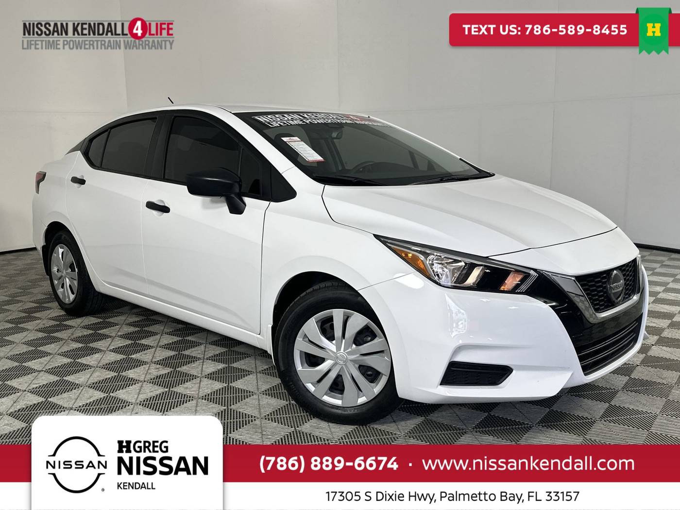 2022 Nissan Versa S — Sedan — 20,545 mi — Palmetto Bay, FL
